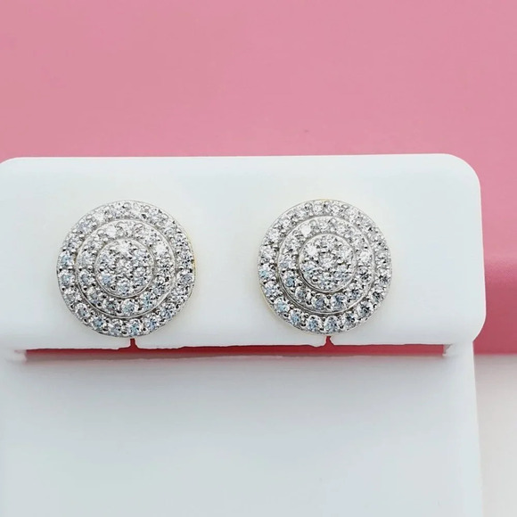 "925 Sterling Silver Cubic Zirconia Earrings, U19254611 - Picture 10 of 10